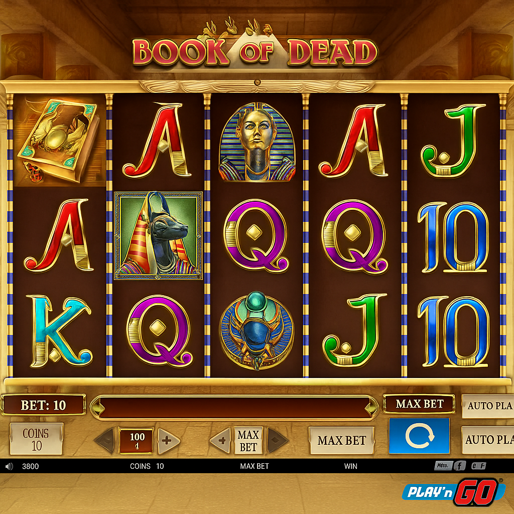 Together Casino - Book of Dead Slot Game